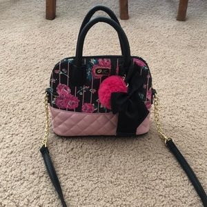 Betsy Johnson Floral purse